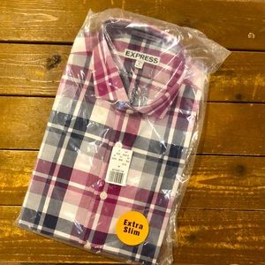 Express men’s button down NWT medium
